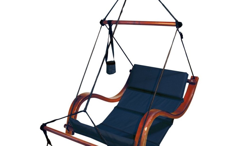 BEST REST Hammock Hanging Chair - BLUE