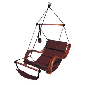 BEST REST Hammock Hanging Chair - BURGUNDY